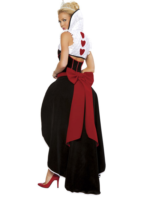 Deluxe Heartless Queen With Long Dress